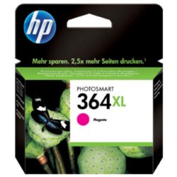 hp 364XL High Yield Ink Cartridge, Magenta Single Pack, CB324EE